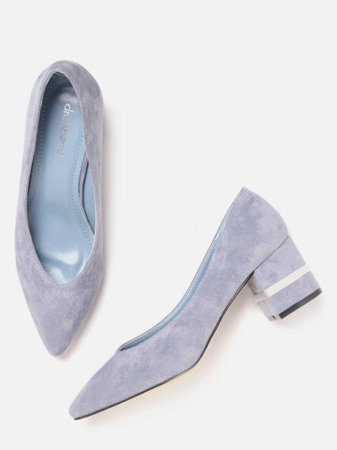 

DressBerry Women Blue Solid Pumps