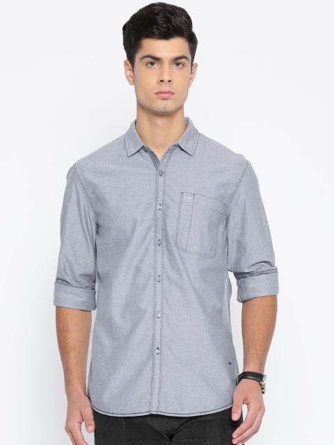 

Lee Blue Casual Shirt