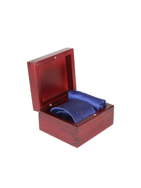 

Peter England Men Blue Accessory Gift Set