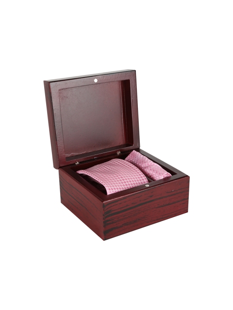 

Peter England Men Pink Accessory Gift Set