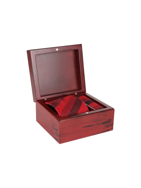 

Peter England Men Red Accessory Gift Set