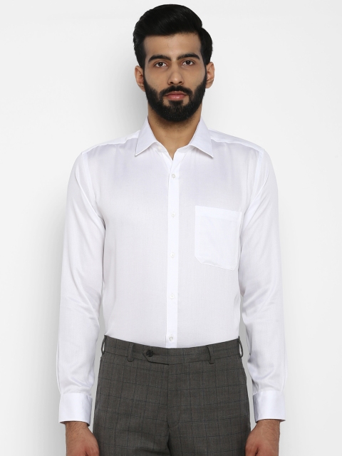 

Raymond Men White Regular Fit Solid Formal Shirt