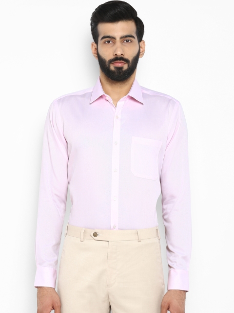 

Raymond Men Pink Regular Fit Solid Formal Shirt