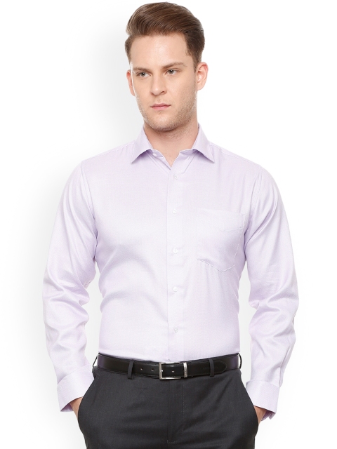 

Van Heusen Men Purple Regular Fit Solid Formal Shirt