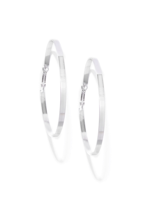 

Bellofox Silver-Plated Circular Hoop Earrings