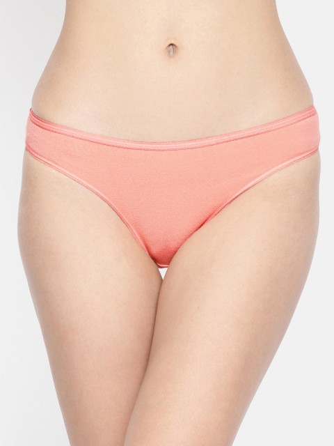 

Inner Sense Peach Coloured Organic Cotton Antimicrobial Bikini Brief IMP004