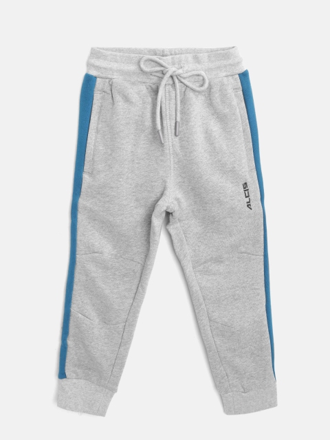 

Alcis Boys Grey Melange Solid Slim Fit Joggers