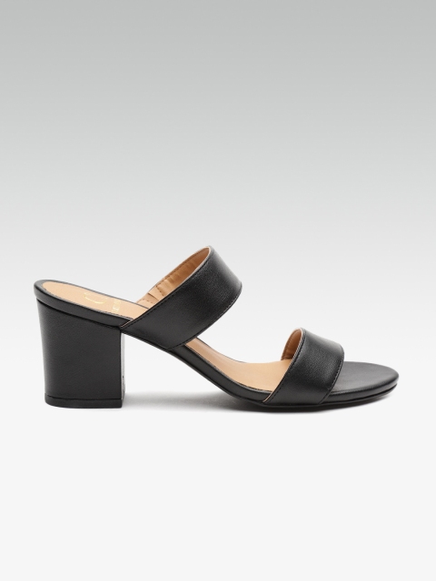 

Carlton London Women Black Solid Heels
