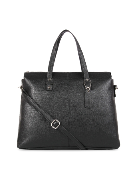 

Toteteca Black Solid Handheld Bag