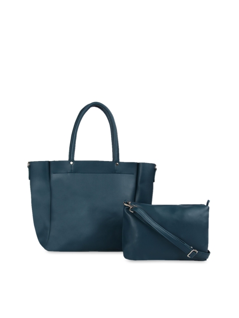 

Toteteca Blue Solid Tote Bag