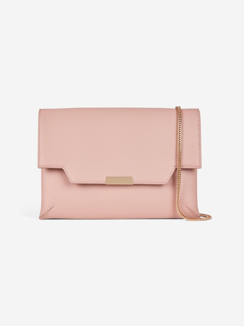 

DOROTHY PERKINS Dusty Pink Solid Clutch