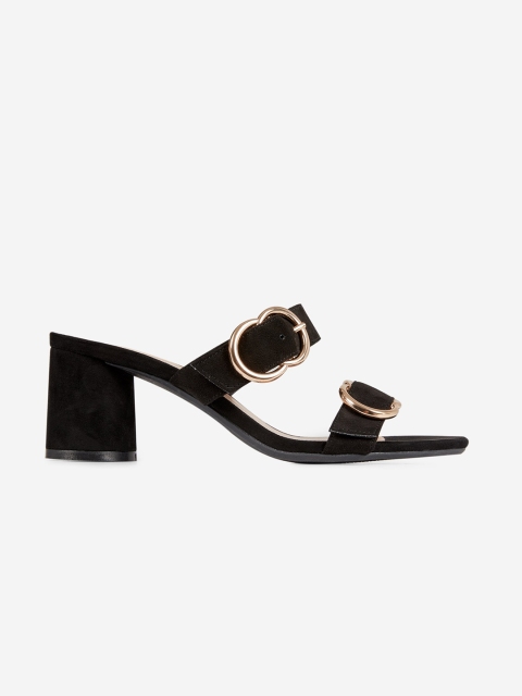 

DOROTHY PERKINS Women Black Solid Heels