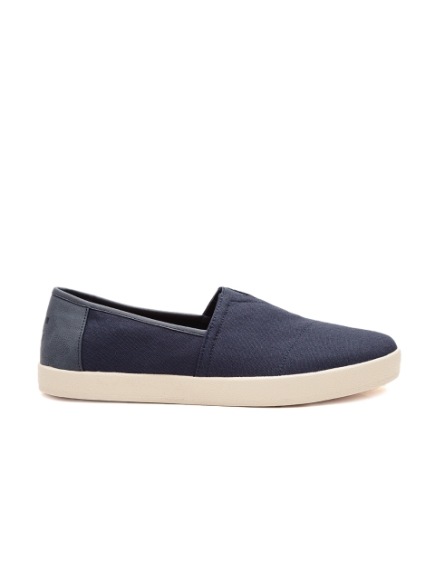 

TOMS Men Navy Blue Slip-On Sneakers