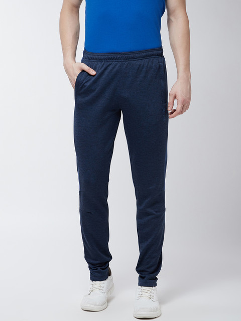 

Alcis Men Navy Blue Solid Training Track Pants