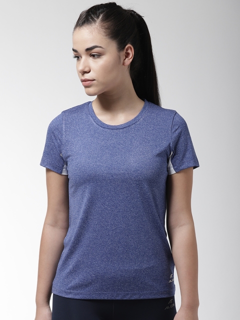 

Alcis Women Blue Solid Round Neck T-shirt