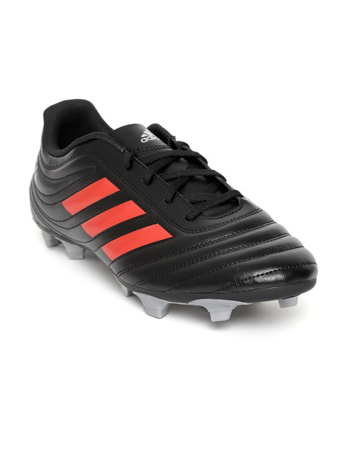 

ADIDAS Men Black & Red Quilted Copa 19.4 Ground Football Shoes