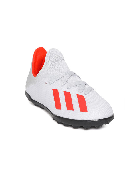 

ADIDAS Boys Grey Textured X 9.3 TF Football Shoes
