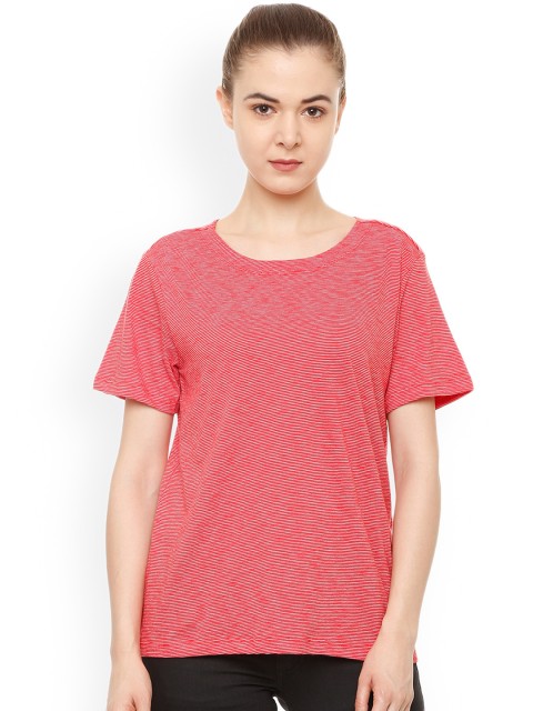 

Van Heusen Woman Red Striped Top