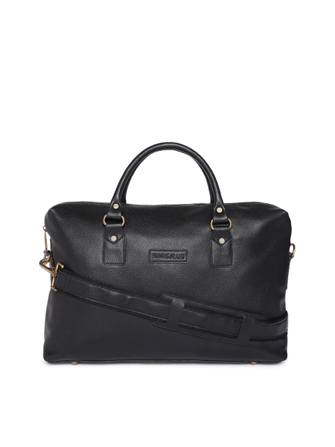 

Bags.R.us Unisex Black Solid Laptop Bag
