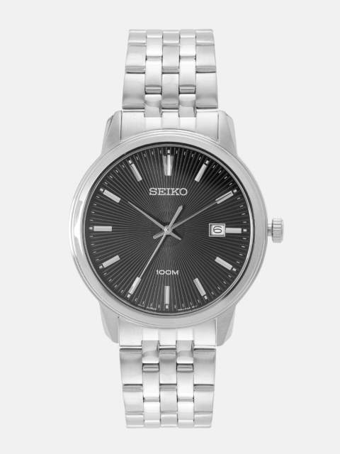 

SEIKO Men Black Analogue watch SUR261P1