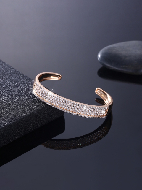 

Peora Gold-Toned Alloy Gold-Plated Kada Bracelet
