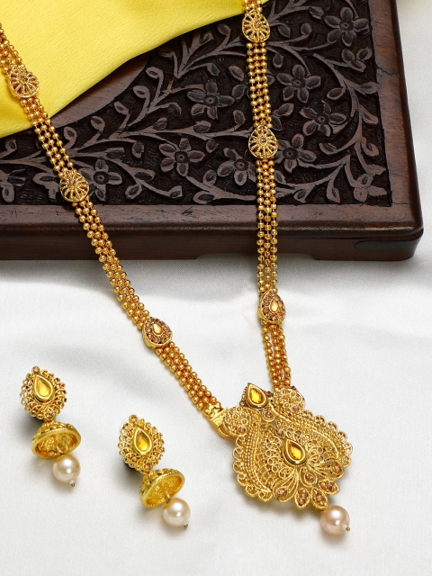 

Peora 18 KT Gold-Plated Jewellery Set