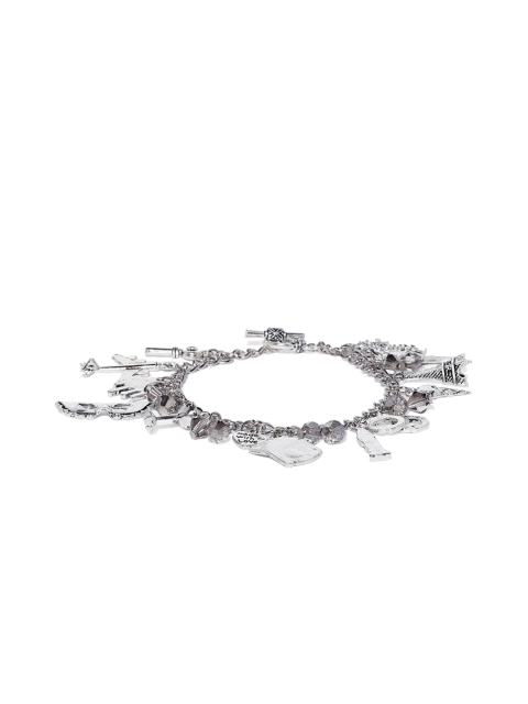 

Peora Silver-Plated Alloy Fifty Shades of Grey Trilogy Inspired Bracelet
