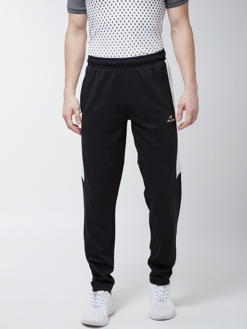 

Alcis Men Black Solid Training Track Pants
