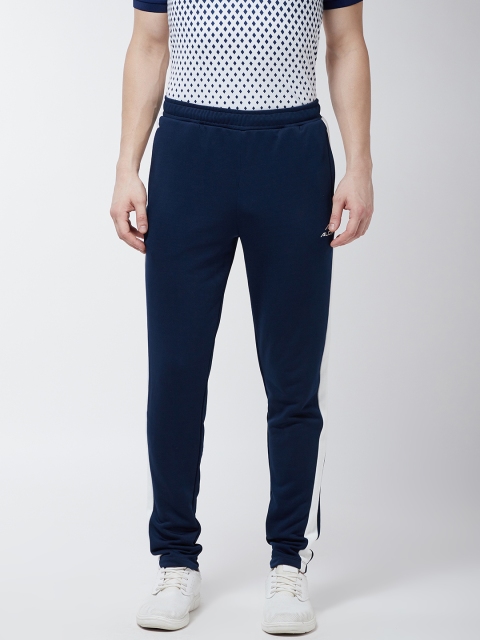 

Alcis Men Navy Blue Solid Training Track Pants