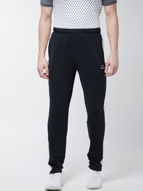 

Alcis Men Black Solid Training Track Pants