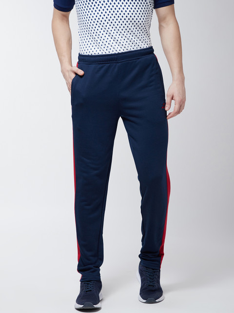 

Alcis Men Navy Blue Solid Training Track Pants
