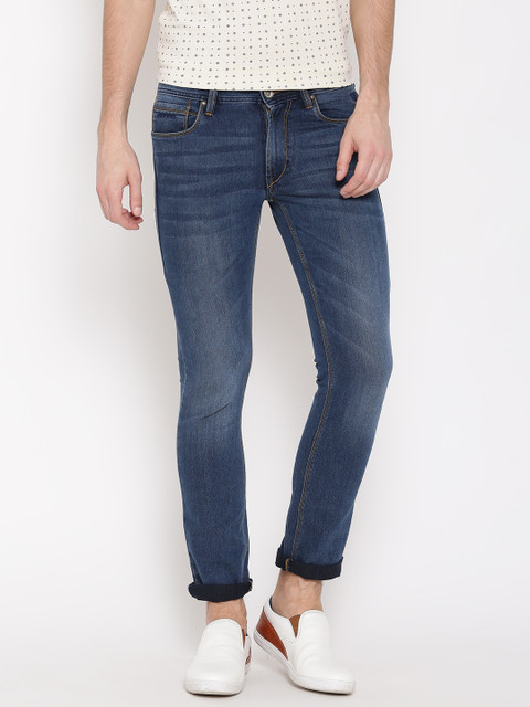 

Flying Machine Blue Skinny Fit Stretchable Jeans