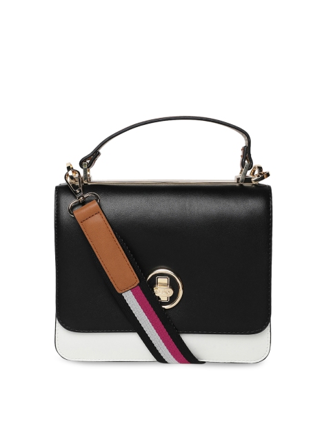 

ALDO Black Colourblocked Sling Bag