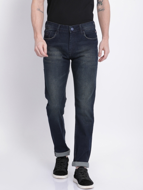 

NO NEXT Men Navy Blue Slim Fit Mid-Rise Clean Look Jeans
