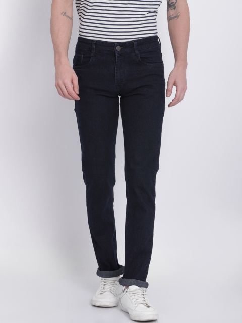 

NO NEXT Men Navy Blue Slim Fit Mid-Rise Clean Look Jeans