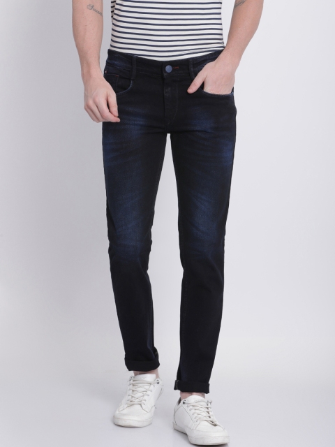 

NO NEXT Men Navy Blue Slim Fit Mid-Rise Clean Look Jeans