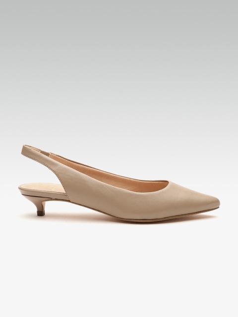 

Carlton London Women Beige Solid Heels