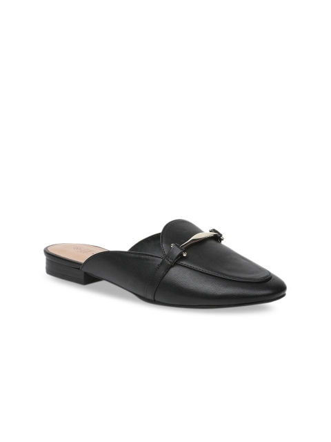 

Call It Spring Women Black Textured Mules