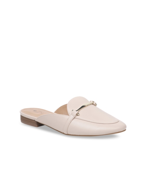 

Call It Spring Women Pink Solid Mules