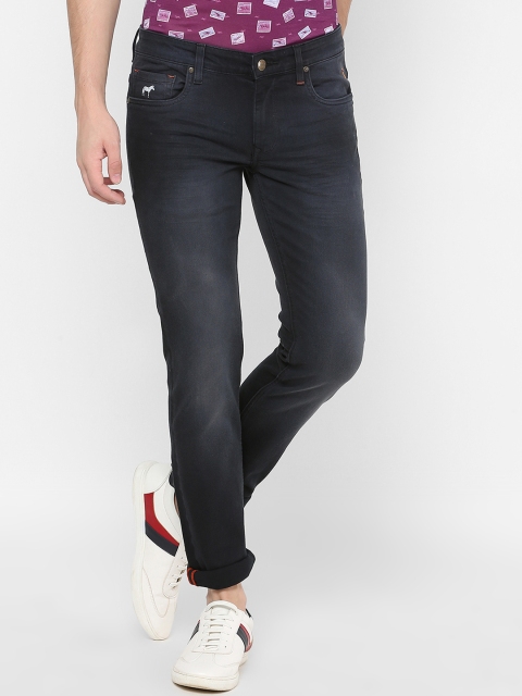 

SIMON CARTER LONDON Men Blue Slim Fit Mid-Rise Clean Look Stretchable Jeans