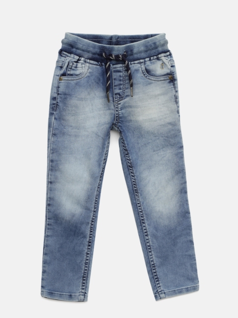 

Gini and Jony Boys Blue Regular Fit Mid-Rise Clean Look Jeans