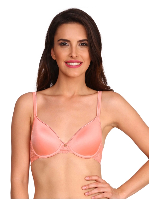 

Jockey Peach-Coloured Padded Underwired T-shirt Bra 2102-0105