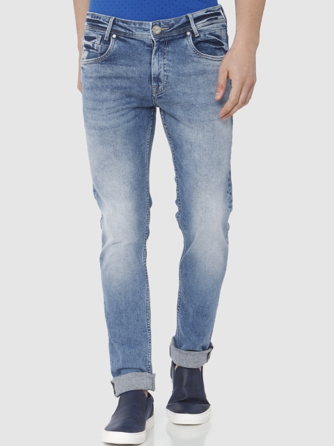 

Mufti Men Blue Slim Fit Mid-Rise Clean Look Stretchable Jeans