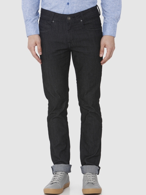 

Mufti Men Black Slim Fit Mid-Rise Clean Look Stretchable Jeans