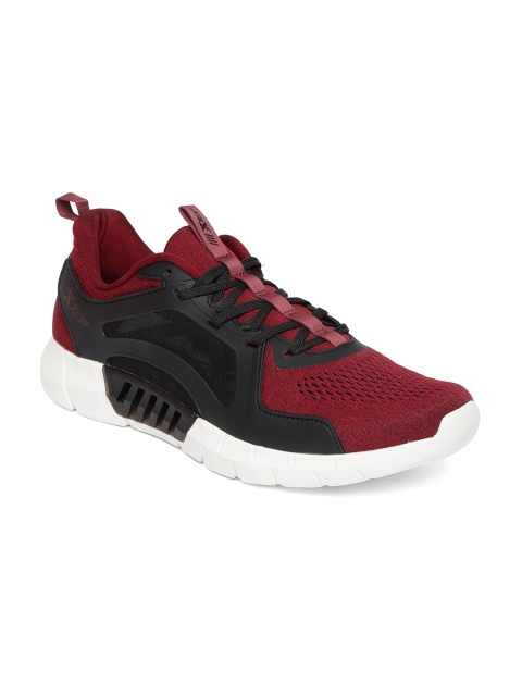 

Xtep Men Maroon & Black Running Shoes