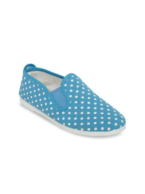 

SCENTRA Women Blue Slip-On Sneakers