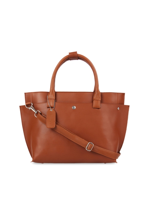 

Toteteca Women Tan Brown Solid Shoulder Bag