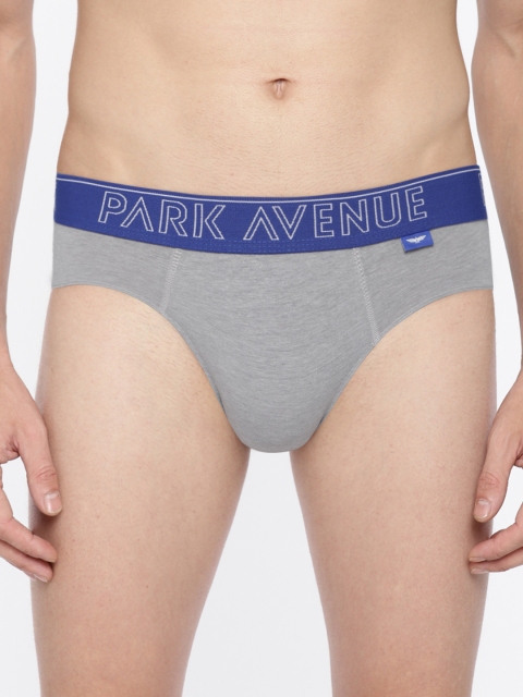 

Park Avenue Men Grey Solid Swank Briefs PZRM00052-G6