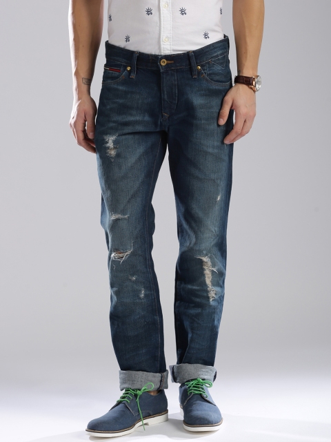 

Tommy Hilfiger Blue Scanton Slim Low-Rise Jeans
