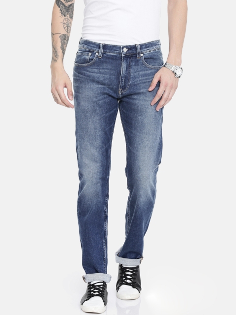 

Calvin Klein Jeans Men Blue Slim Fit Mid-Rise Clean Look Stretchable Jeans